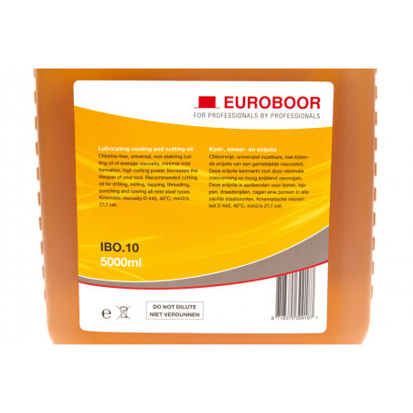 Euroboor IBO 10 Lubricating and cooling oil for non-alloy steel