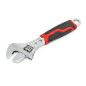 HBM Adjustable wrench, 4-in-1 pipe wrench, 150 mm