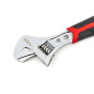 HBM Adjustable wrench, 4-in-1 pipe wrench, 150 mm