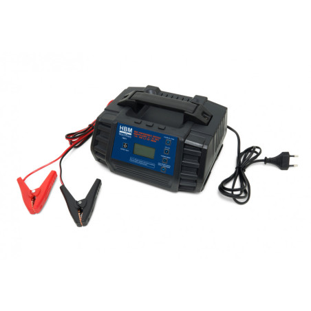 HBM Digital Trickle Charger 12 / 24 Volt - 12A. From 3.3 to 300AH