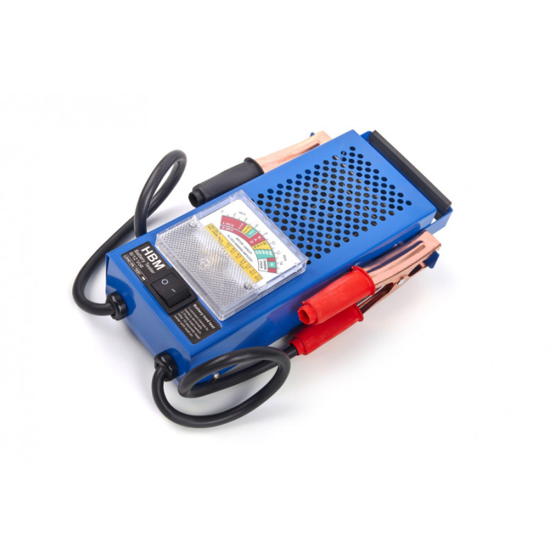 Tester per batterie professionale HBM da 100 amp, 6-12 v, 20-100 ah 