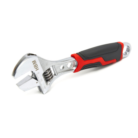 HBM Adjustable wrench, 4-in-1 pipe wrench, 250 mm