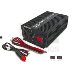 Convertisseur de puissance à onde sinusoïdale pure HBM Professional 12 Volt - 230 Volt 1500 Watts 10667