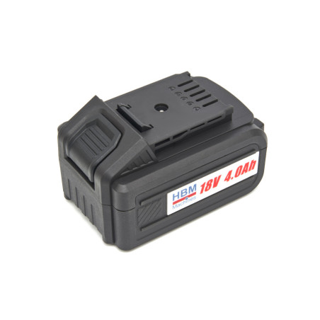 Batterie HBM 4,0 Ah pour compresseur portable sur batterie H130616