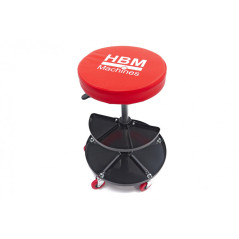 Siège pneumatique HBM avec plateau à outils 10052