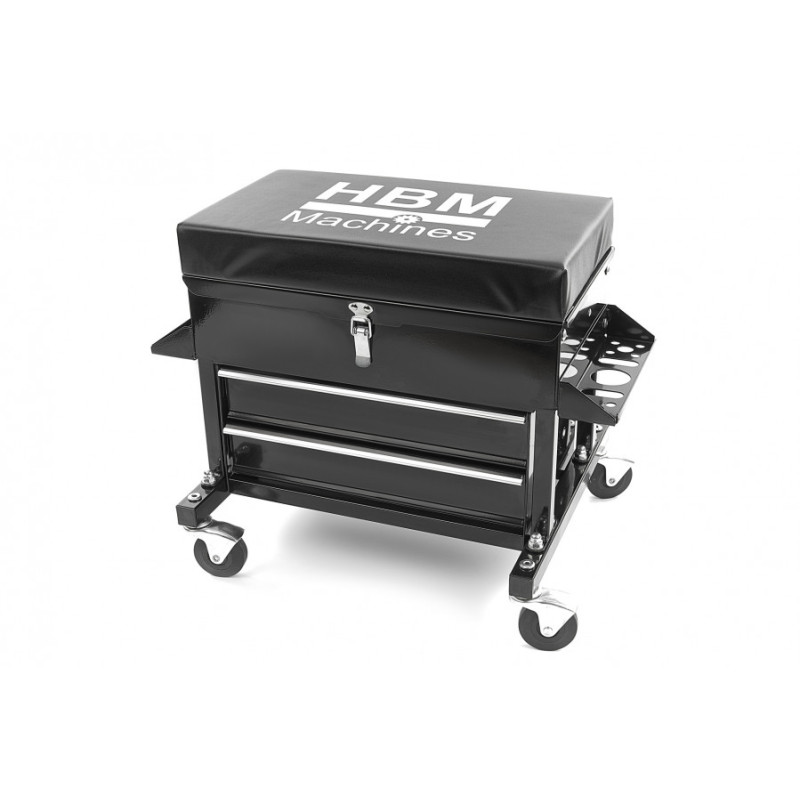 HBM Deluxe Garage Seat with 2 Drawers