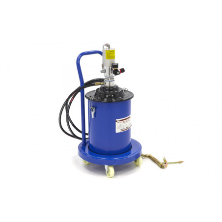 Mobile pneumatic grease pump 20 liters, discharge pressure 300-400 bar HBM