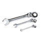 HBM 22-piece Prof Ring, ratchet, wrench set with tilting head
