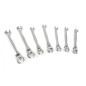 AOK 7-Piece Professional Open-End Wrench Set for Brake Lines with Swivel Heads
