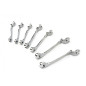 AOK 7-Piece Professional Open-End Wrench Set for Brake Lines with Swivel Heads