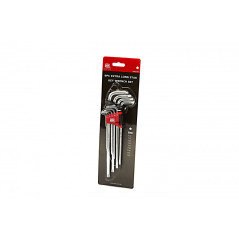 AOK - 9-Piece Set of Professional Torx Long Allen Wrenches