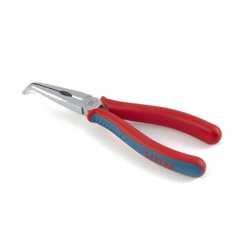 HBM Professional Curved Nose Pliers 200 mm