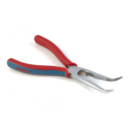 HBM Professional Curved Nose Pliers 200 mm