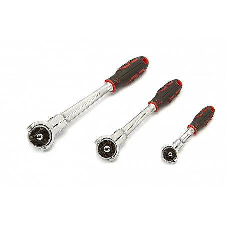 AOK 1/4" Professional Ratchet with Rotating Head