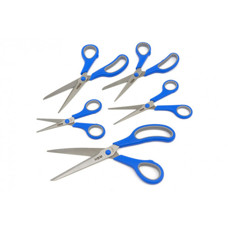 Set of 5 pairs of HBM scissors