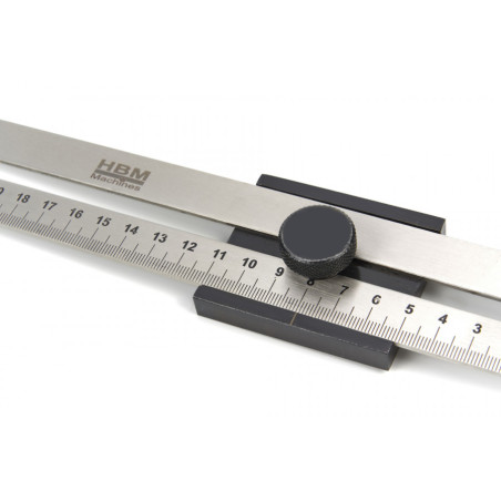 HBM 300 mm Scratching Ruler Model 1