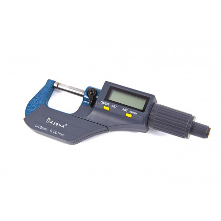 Dasqua Professional Digital Outdoor Micrometer 0 - 25 mm