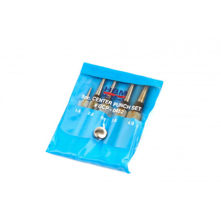 HBM 5-Piece Pin Ejector Set Small 1.6 - 4mm