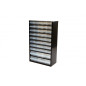 Raaco Metal Cabinet 44 Drawers and 10 Partition Walls