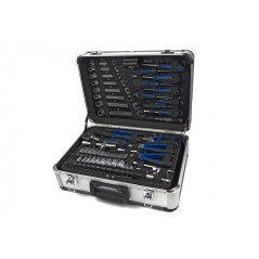 Scheppach TB 150 Caisse à outils complète avec 101 pièces, ensemble d'outils 5909306900