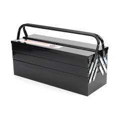 HBM Professional 3-layer 5-compartment steel tool box 535 mm