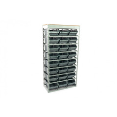 Armário de armazenamento, rack de armazenamento HBM 24 bins