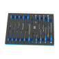 HBM Filled Tool Trolley with Door - 262 pieces