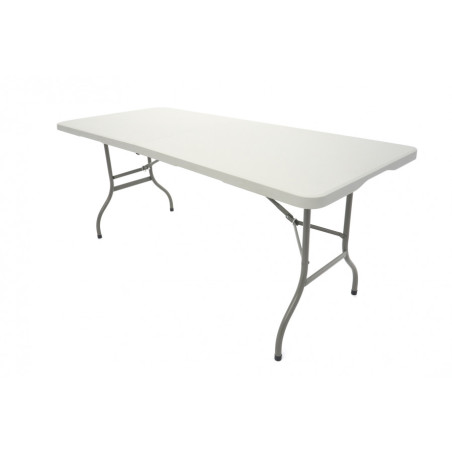 Erro Table PVC Pliable - 180 cm - Blanc 914836