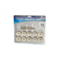 Set of 10 HBM Magnetic Hooks