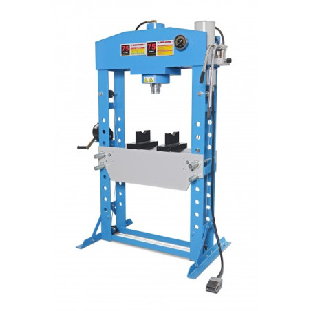 Presse à cadre hydraulique et pneumatique / presse d'atelier HBM 01821