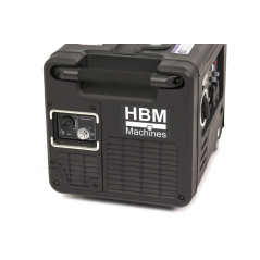 HBM 4.000W générateur, onduleur avec 223 cc moteur à essence, 230V/12V 10041