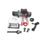 HBM 5900 kg 12 Volt Professional Bumper Winch Car Winch with Fixed and Wireless Remote Control